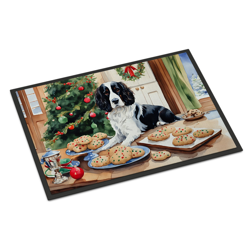 Paillasson English Springer Spaniel Junya DAC3789, L 18 po x L 27 po
