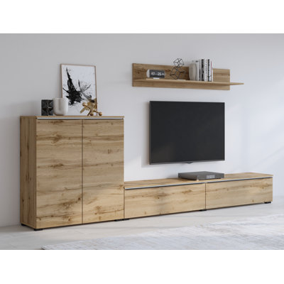 Wohnwand Anusan für TVs bis zu 88"