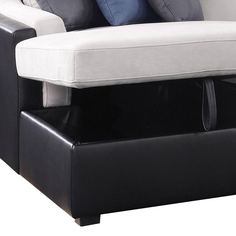 Canapé modulaire 3 pièces rembourré