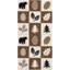 Serviette de plage rustique en microfibre à séchage rapide, 36 x 72 po