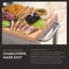 Cucina Culinarte Kitchen Cart with Maple Top