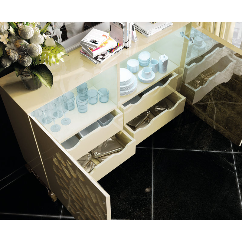 61 " W Buffet Table, Matte