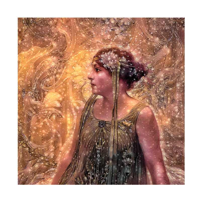 Art sur toile Tina Lavoie, 18" H x 18" W