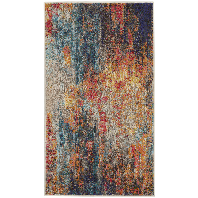 Dominic Abstract Indoor Rug, Rectangle 2'2" x 3'9"