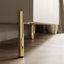 Bethsaida Cashmere TV Stand 200cm with Gold Legs-600100638