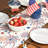 Beige Fireworks Patriotic 4th Of July Table Runner – 210 Gsm Memorial Day Kitchen Dining Table Decoration For Home Party Decor 13x72 Inch
