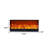 47.24"Electronic Suspended Simulated Flame Electric Fireplace Heater-118373425