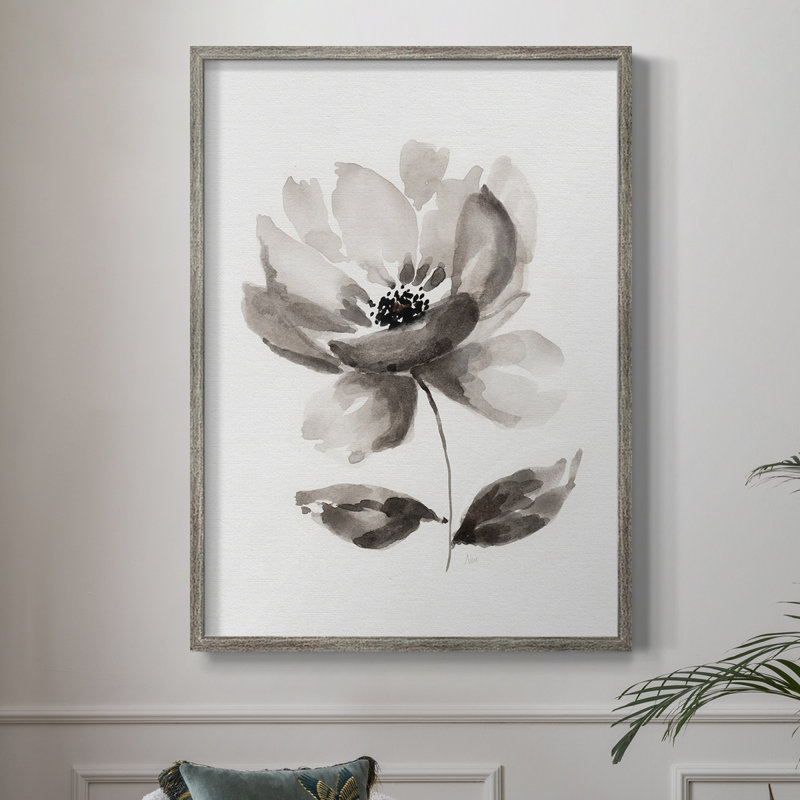 Grace II Framed Print - Solid Wood, 11" H x 9" W