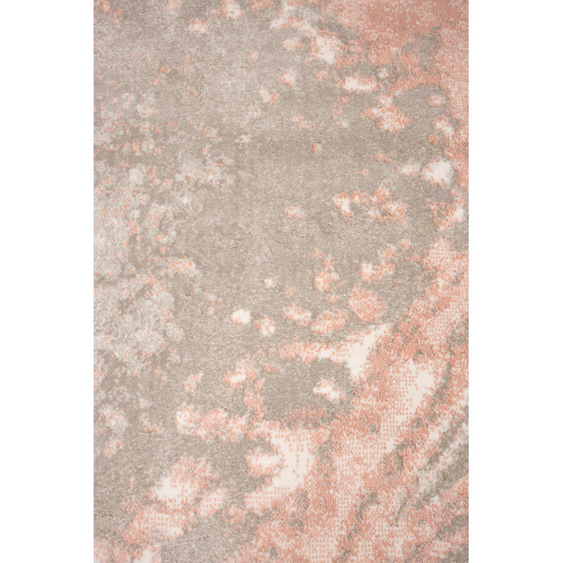 Solar Abstract Area Rug, Rectangle 5' x 7'5"