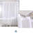 Shower Curtain With Hooks Included-948576876