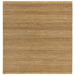 Gaudet Solid Colour Hand Woven Area Rug