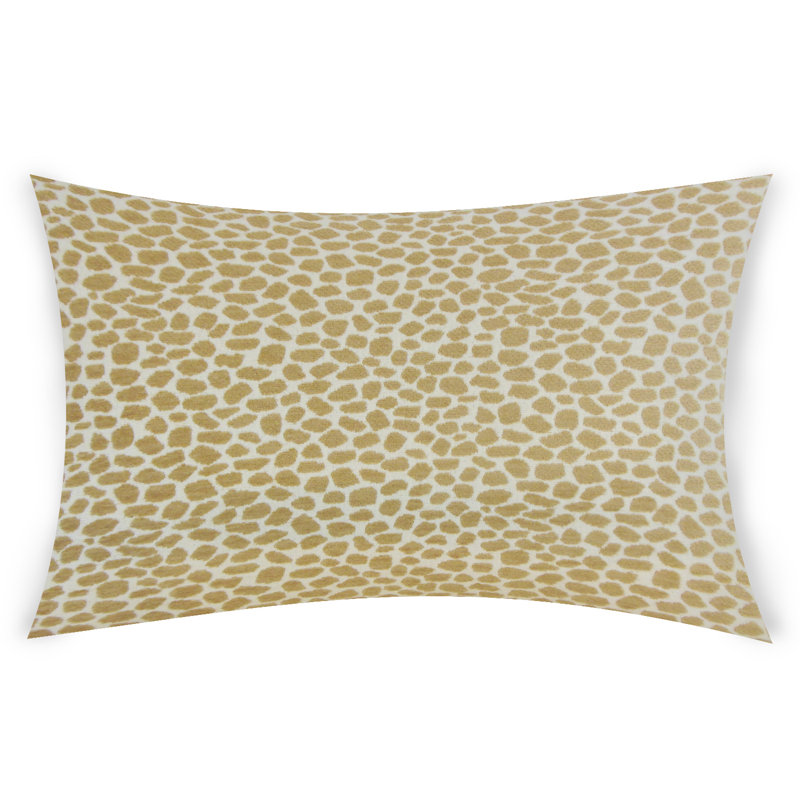 Phoenix Animal Print Feather Reversible Throw Pillow