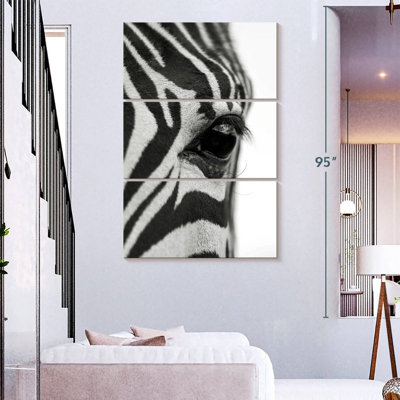 Brampt Close-Up Of A Zebra