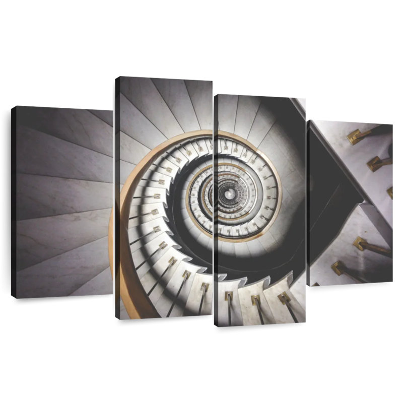 Escalier en spirale Lilie Infinite, H 22 po x l 36 po