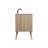 Burkley 30'' Single Bathroom Vanity with Engineered Marble Top-906941264