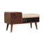 Parthenia Cotton Blend Upholstered Storage Bench