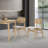 Upholstered Solid Wood Dining Chair-1793538424