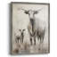 ANIMALS Series CCXCVI, reproduction encadrée - bois massif