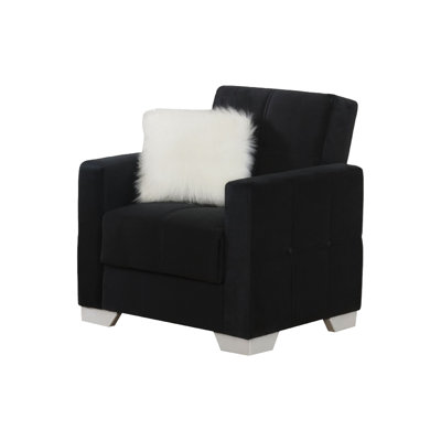 Fauteuil en polyester 35 po Danail
