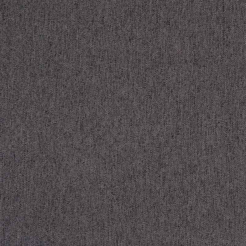 Repose-pieds de 17,3 po Carillo, Polyester 100 % gris foncé