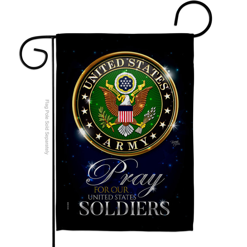Double Sided 18.5'' H x 13'' W Polyester Garden Flag