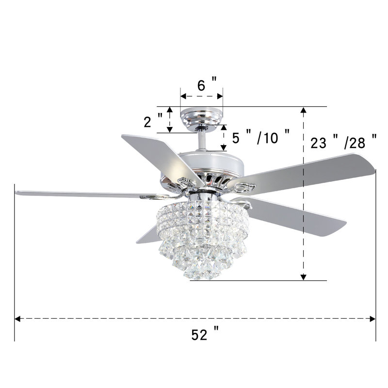 Ceiling Fan with Light Kit