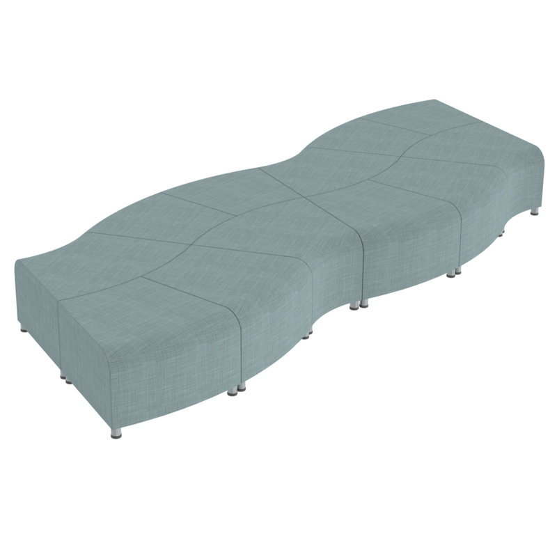 Ensemble de 12 pièces de sièges Pro Crest Connect, Bleu ciel