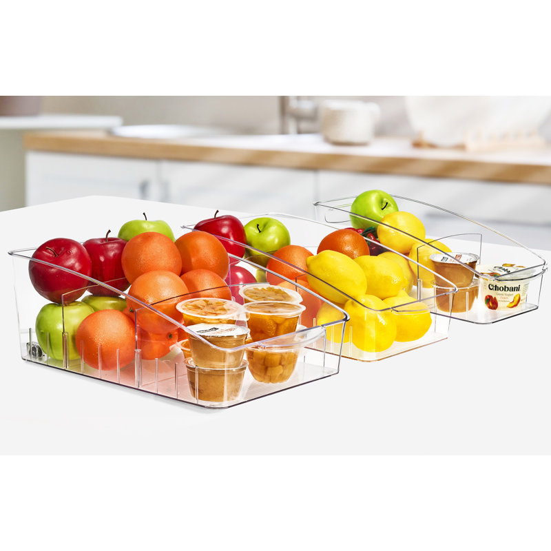 3 Sizes Fridge Organizer on Wheels