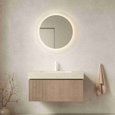 Meuble-lavabo moderne flottant