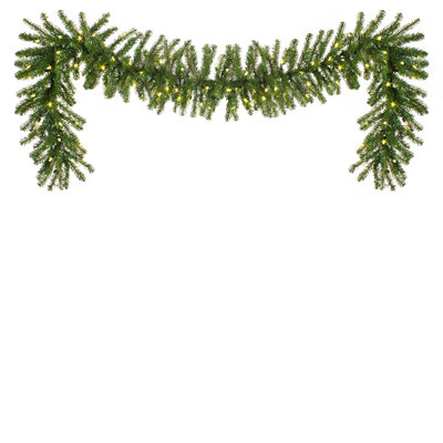 Douglas 108'' in. Lighted Garland