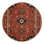 Machine Washable Persian Brown Area Rug