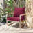 22"W X 24"D Outdoor Deep Seat Cushion Set Outdoor Seat/Back Cushion-982000932