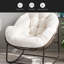 Chaise berçante d'extérieur en rotin-466074220