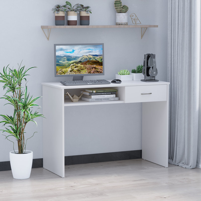 Computer Desk, White