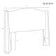 Byrd Upholstered Wingback Headboard