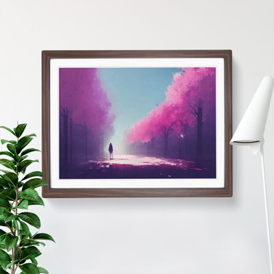XH1022-6333X Mysterious Cherry Blossom Trees Vol.2 - Single Picture Frame Print