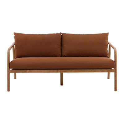 Lorelai 65" Teak Patio Sofa