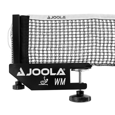 JOOLA WM Table Tennis Net and Post Set - 72" Professional Ping Pong Net with Screw On Clamp Attachment