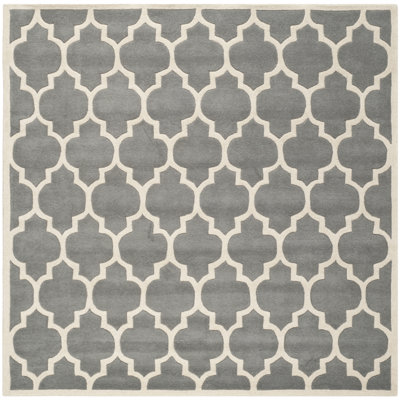 Carolene Hand Tufted Wool Geometric Rug