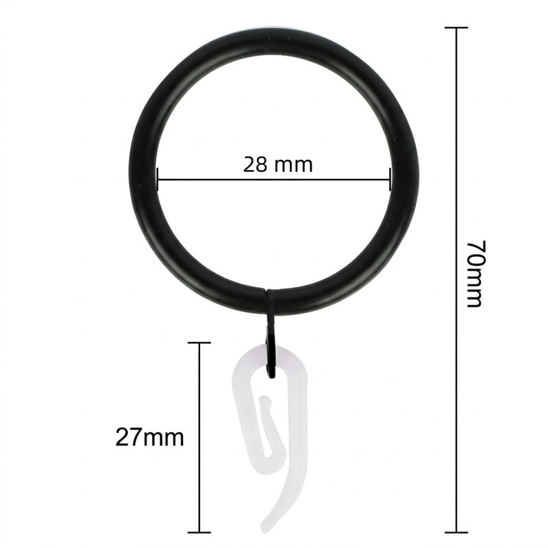Natural Curtain Rings