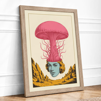 Mushroom Dreams Surrealism - Print