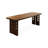 Nut-brown Rectangular Solid Wood writing desk-117867031