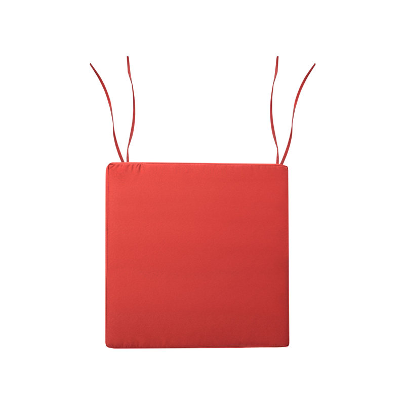 Garden Chair Cushion SASSARI PREMIUM 46 x 46 cm, Red