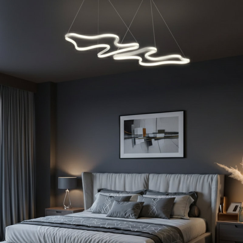 Lustre Efrawin LED, Blanc
