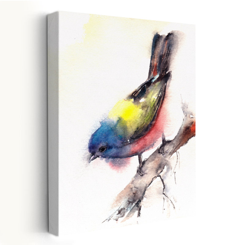 Oiseau bruant - animaux, oiseaux, H 24 po x l 16 po
