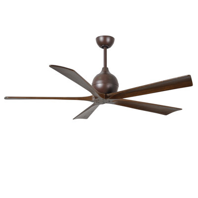 52" Irene 5-Blade Ceiling Fan with Wall Remote