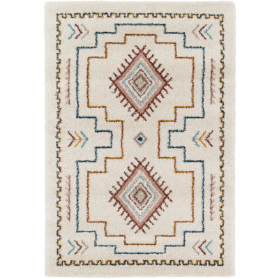 Soft indoor rug with volumized texture