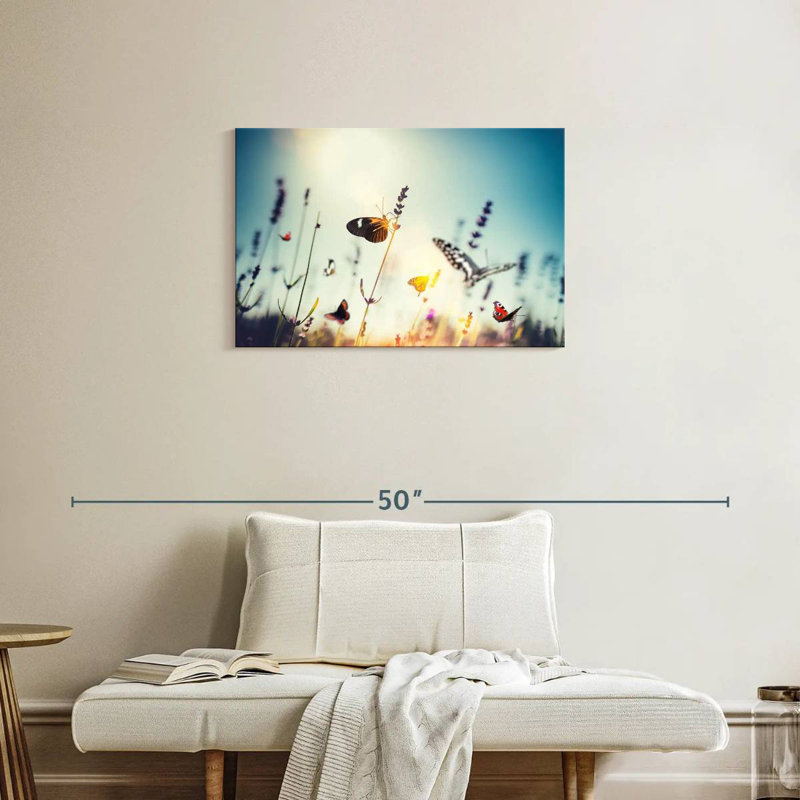 Brampt Butterfly Garden, 20" H x 30" W