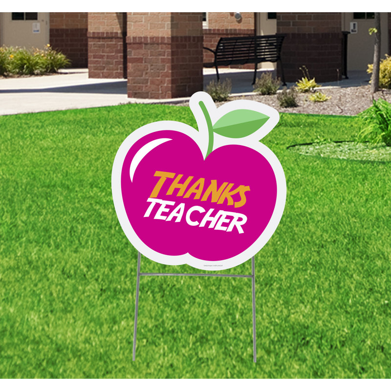 Weather Resistant Plastic Staked Garden Stake