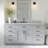 Tidworth 66'' Solid Wood Single Bathroom Vanity with 1.5'' Carrara Marble Top-119088805-91360833